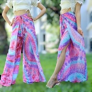Chinrada - Womens Wide Leg Pants (tied in front & back)🇹🇭